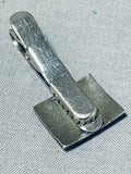 Brilliant Vintage Native American Navajo Sterling Silver Bird Tie Tack-Nativo Arts