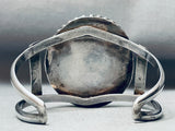 One Of The Best Vintage Native American Navajo Carico Lake Turquoise Sterling Silver Bracelet-Nativo Arts