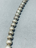 Sensational Vintage Native American Navajo Sterling Silver Necklace-Nativo Arts