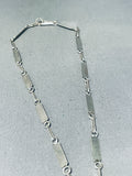 Signed Native American Navajo Turquoise Lapis Spiny Oyster Sterling Silver Kachina Necklace-Nativo Arts