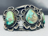 Authentic Vintage Native American Navajo Royston Turquoise Sterling Silver Bracelet-Nativo Arts