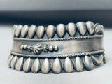The Best Vintage Native American Navajo Teardrop Sterling Silver Shell Bracelet Cuff-Nativo Arts