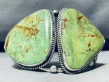One Of The Best Vintage Native American Navajo Royston Turquoise Sterling Silver Bracelet-Nativo Arts