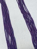 Gorgy!! Native American Navajo Purple Sugilite Sterling Silver Necklace!-Nativo Arts