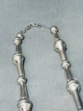 One Of The Most Unique Ever Vintage Native American Navajo Sterlingsilver Squash Necklace-Nativo Arts