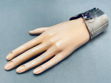 One Of The Best Vintage Southwest Sterling Silver Amethyst Bracelet-Nativo Arts