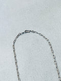 Bertha Bowanna Vintage Zuni Turquoise Sterling Silver Necklace-Nativo Arts