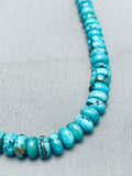 Gorgy Spiderweb Vintage Navajo Turquoise Sterling Silver Bracelet-Nativo Arts