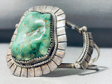 Gasp! Vintage Native American Navajo Royston Turquoise Sterling Silver Bracelet-Nativo Arts