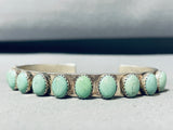 Extraordinary Native American Navajo Turquoise Sterling Silver Signed Doug Etcitty Bracelet-Nativo Arts