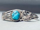 Native American Sleeping Beauty Turquoise Sterling Silver Bracelet-Nativo Arts