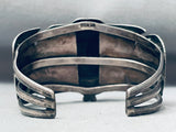 Important Vintage Native American Navajo Chief Head Turquoise Sterling Silver Bracelet-Nativo Arts