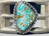 Old Deposit Candelaria!!!! Vintage Native American Navajo Sterling Silver Bracelet-Nativo Arts