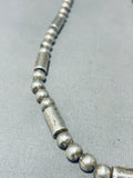 Fabulous Vintage Native American Navajo Sterling Silver Necklace-Nativo Arts