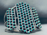 The Best Vintage Navajo Snake Eyes Turquoise Sterling Silver Bracelet-Nativo Arts