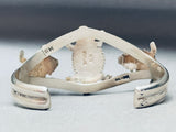Symbolic Horny Toads Vintage Native American Navajo Sterling Silver Bracelet-Nativo Arts