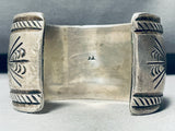 Rare Early Hallmark!! Thomas Singer Vintage Native American Navajo Turquoise Bracelet-Nativo Arts