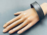 One Of The Best Vintage Native American Navajo All Sterling Silver Bangle Bracelet-Nativo Arts