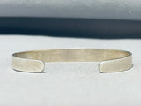 Unique Vintage Native American Hopi Signed Sterling Silver Snakes Bracelet-Nativo Arts