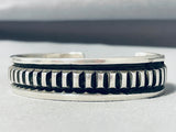 104 Grams Powerful Big Bear Native American Navajo Sterling Silver Bracelet Cuff-Nativo Arts