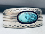 Native American Important Vintage Dan Jackson Turquoise Sterling Silver Bracelet-Nativo Arts