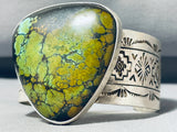 Newsworthy Native American Navajo Frogskin Turquoise Sterling Silver Bracelet-Nativo Arts