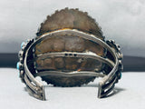 Important Victor Moses Begay Vintage Native American Navajo Turquoise Sterling Silver Bracelet-Nativo Arts