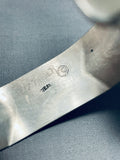 One Of The Most Unique Vintage Native American Navajo Virg Reeder Sterling Silver Bracelet-Nativo Arts