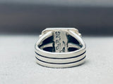 Important Best Orville Tsinnie Vintage Native American Navajo Turquoise Sterling Sivler Ring-Nativo Arts