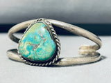 Wonderful Vintage Native American Navajo Royston Turquoise Sterling Silver Bracelet-Nativo Arts