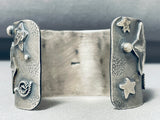 Starfish Out Of This World Native American Navajo Sterling Silver Star Bracelet-Nativo Arts