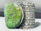 Frogskin Turquoise 100+ Gram Native American Navajo Sterling Silver Bracelet-Nativo Arts