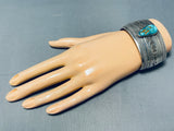Best Henry Billie Vintage Native American Navajo Turquoise Sterling Silver Bracelet-Nativo Arts