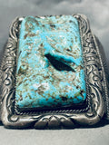 126 Grams Of Museum Quality Vintage Native American Navajo Turquoise Sterling Silver Bracelet-Nativo Arts