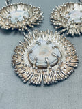 One Of The Most Unique Ever Vintage Native American Navajo Sterling Silver Necklace-Nativo Arts