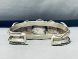 Sensational Vintage Native American Navajo Carico Lake Turquoise Sterling Silver Bracelet-Nativo Arts