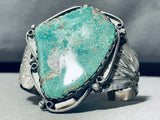 Museum Quality Vintage Native American Navajo Royston Turquoise Sterling Silver Bracelet-Nativo Arts