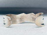 One Of The Most Unique Vintage Southwest Sterling Silver Bracelet-Nativo Arts
