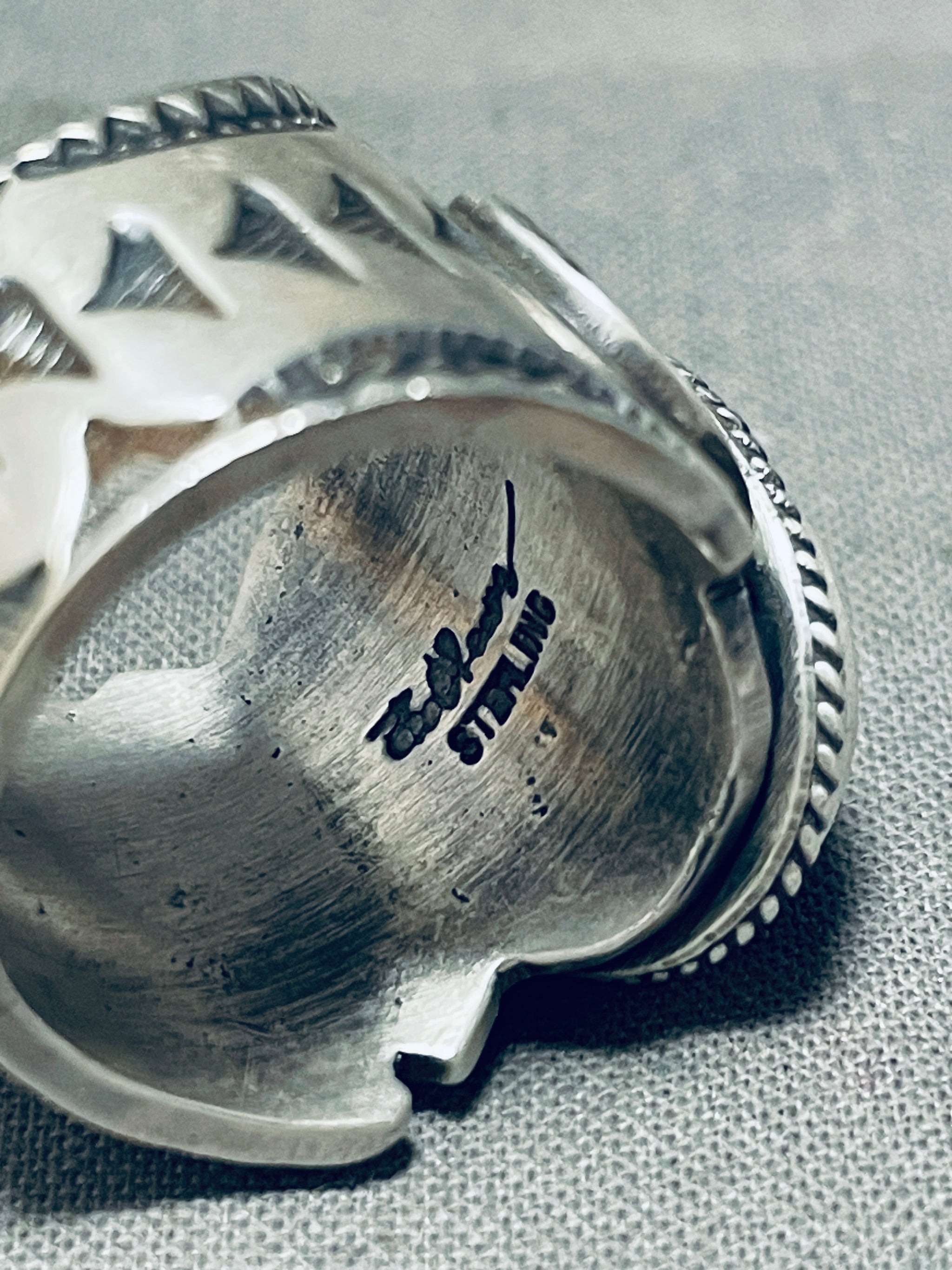 hobo × STANLEY PARKER Cobblestone Silver Ring Narrow 20号/ホーボー