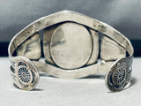 Rare Dragon Breath Opal Vintage Native American Navajo Sterling Silver Bracelet-Nativo Arts