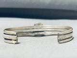 Glorious Vintage Native American Navajo Bisbee Turquoise Sterling Silver Bracelet-Nativo Arts