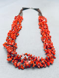 One Of The Most Fab Vintage Native American Navajo Turquoise Heishi Sterling Silver Necklace-Nativo Arts