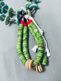 Important Orvil Jack Turquoise Vintage Santo Domingo Jacla Necklace Old-Nativo Arts