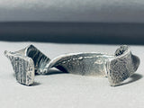 Gasp! Elevated Workmanship Hand Twisted Sterling Silver Vintage Native American Navajo Bracelet-Nativo Arts
