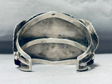 148 Grams Museum Worthy Vintage Native American Navajo Turquoise Sterling Silver Bracelet-Nativo Arts