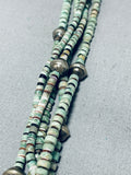 One Of The Best Vintage Native American Navajo Royston Turquoise Sterling Silver Necklace-Nativo Arts