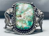 One Of The Best Vintage Native American Navajo Royston Turquoise Sterling Silver Bracelet Ever-Nativo Arts