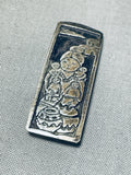 Excellent Vintage Native American Navajo Sterling Silver Storyteller Pin-Nativo Arts