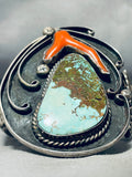 Museum Vintage Native American Navajo Royston Turquoise Sterling Silver Bracelet-Nativo Arts