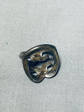 Most Unique Vintage Native American Navajo Sterling Silver Hearts Ring-Nativo Arts